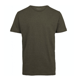 KnowledgeCotton Apparel KnowledgeCotton, Alder Tee, green melange, S