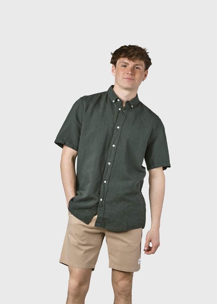 Klitmøller Klitmøller, Mikkel Shirt, olive, M