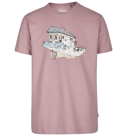 Cleptomanicx Cleptomanicx, Basic Tee Dreamhome, twilight mauve, S