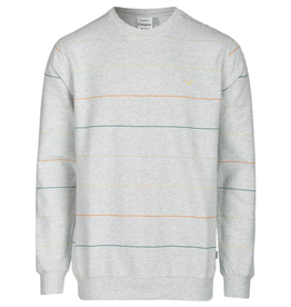 Cleptomanicx Cleptomanicx, Crewneck Multi Stripes, light grey/lemon, XL