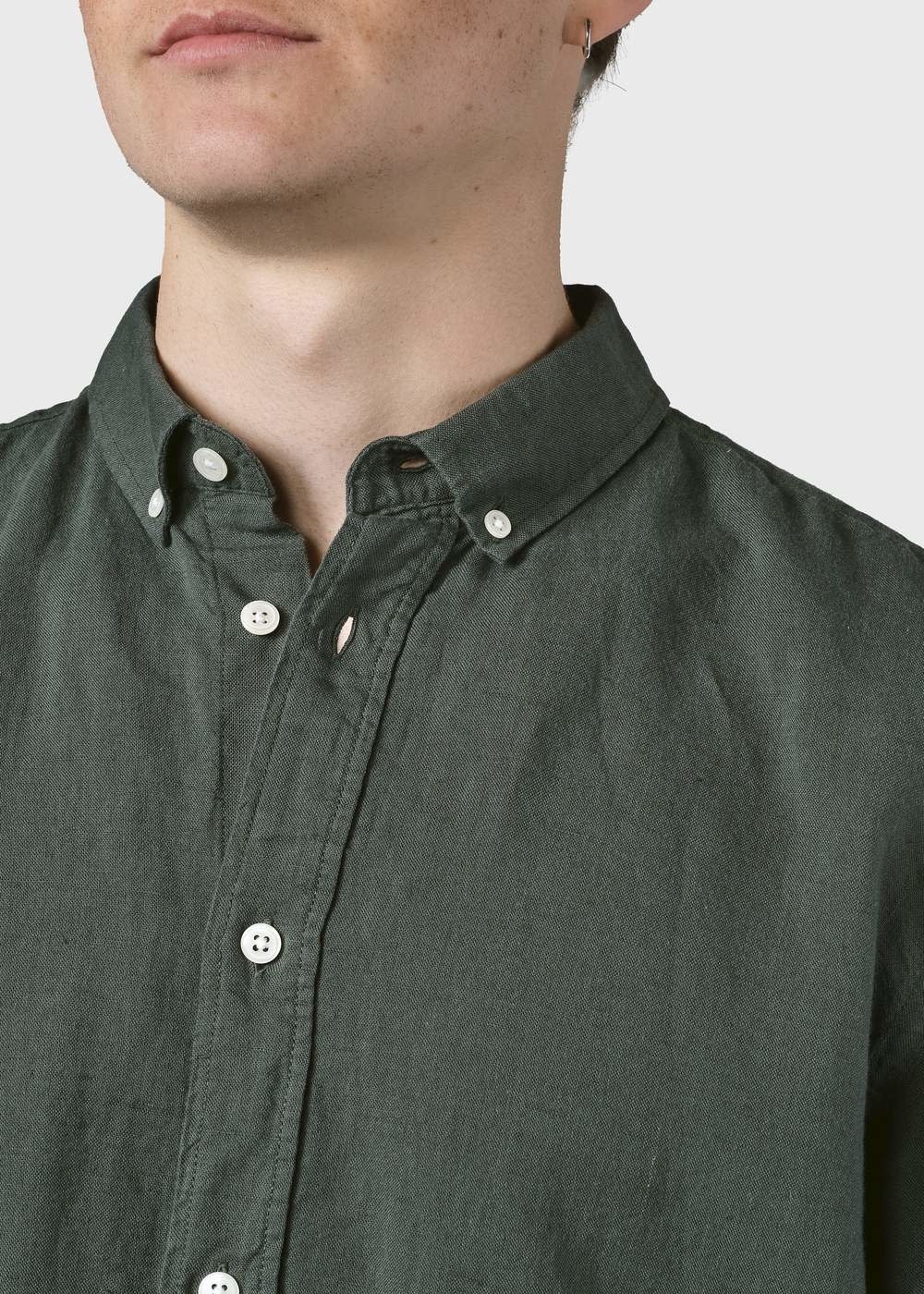 Klitmøller Klitmøller, Mikkel Shirt, olive, XL