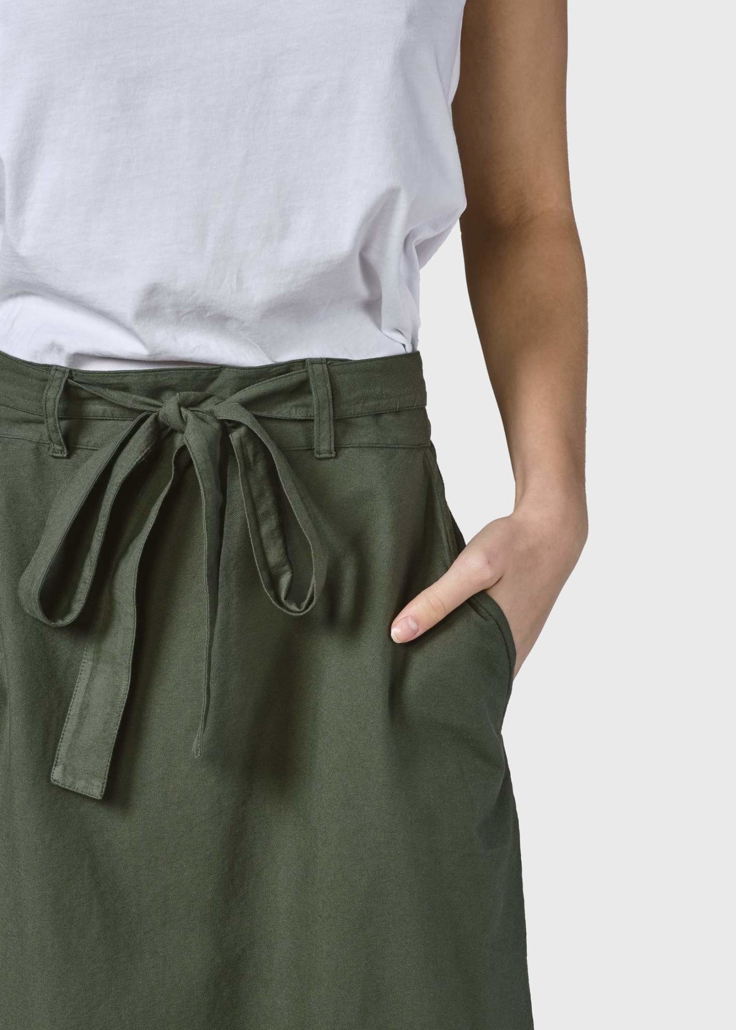 Klitmøller Klitmøller, Flora Skirt, olive, S