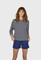 Klitmøller Klitmøller, Emma tee, navy/cream, XS