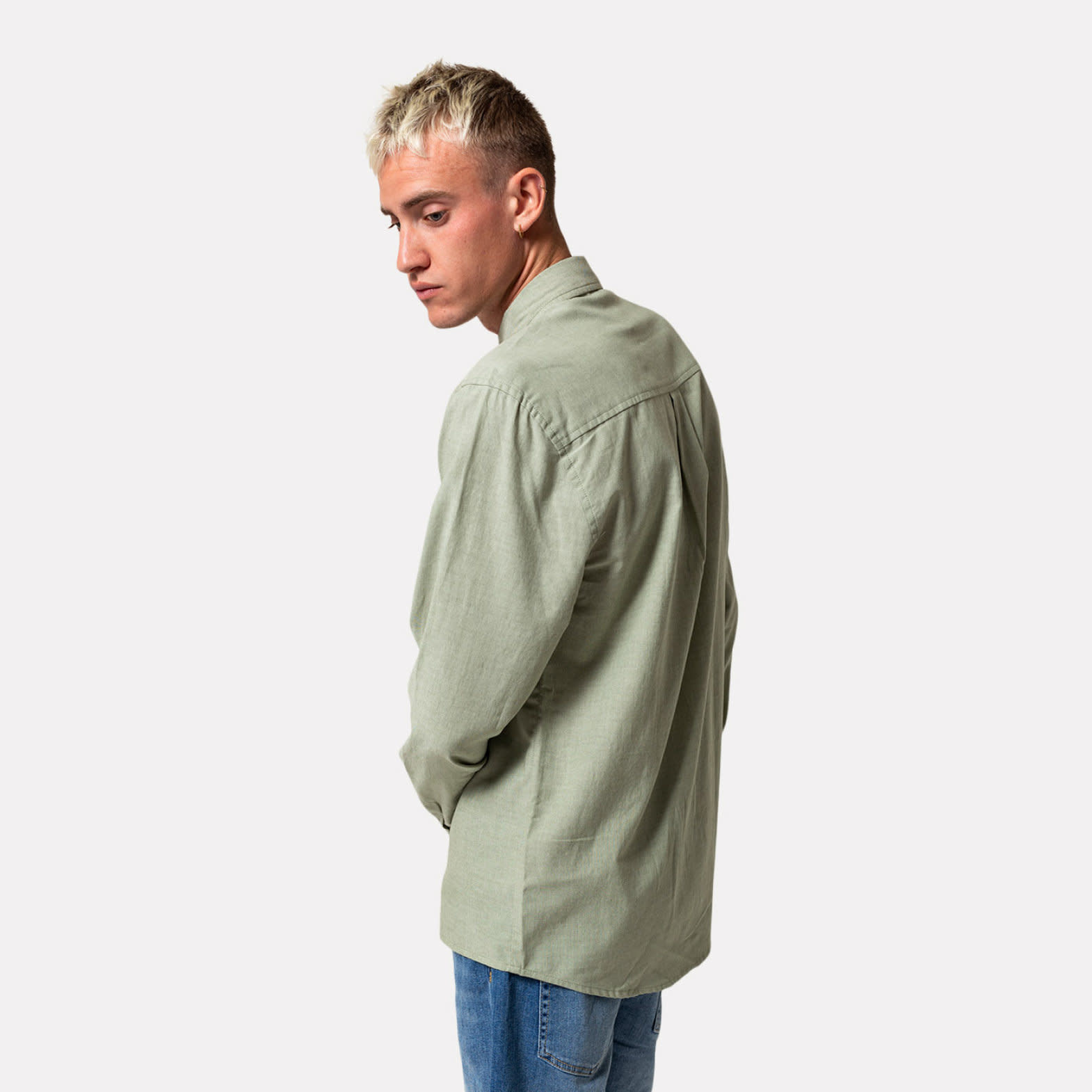 RVLT RVLT, 3818 Shirt, army, L