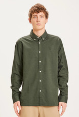 KnowledgeCotton Apparel KnowledgeCotton, Elder oxford shirt, green forest, S