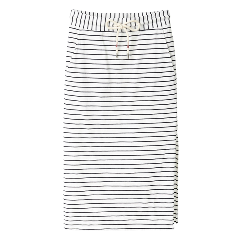 Recolution Recolution, Midi skirt Stripes, navy/ white, S