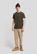 RVLT RVLT, 1235 CAY Regular T-Shirt, army-mel, M