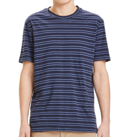 KnowledgeCotton Apparel KnowledgeCotton, Alder stripes, total eclipse, S