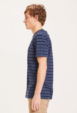 KnowledgeCotton Apparel KnowledgeCotton, Alder stripes, total eclipse, S