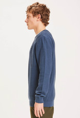 KnowledgeCotton Apparel KnowledgeCotton, Field knit O, dark denim, XL