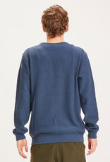 KnowledgeCotton Apparel KnowledgeCotton, Field knit O, dark denim, XL