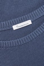 KnowledgeCotton Apparel KnowledgeCotton, Field knit O, dark denim, XL