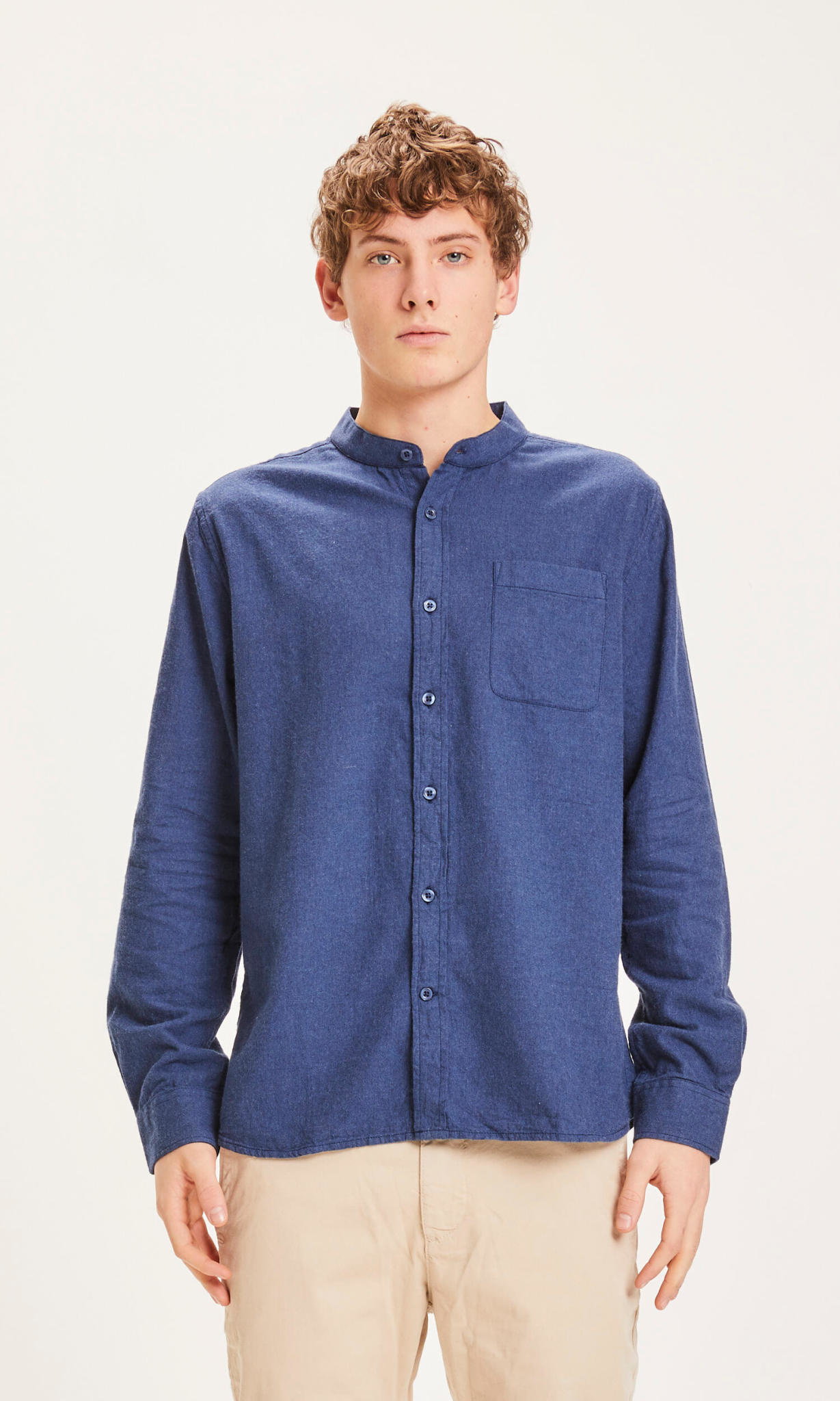 KnowledgeCotton Apparel KnowledgeCotton, Elder flannel shirt, estate, XL