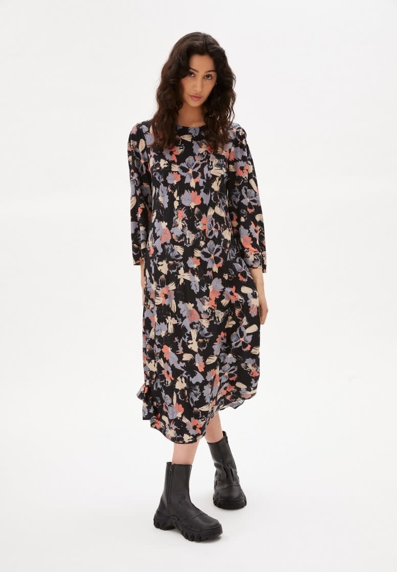 Armedangels Armedangels, Elmaa Blotched Blooms, black, L