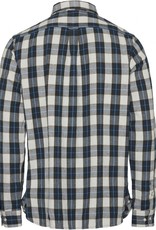 KnowledgeCotton Apparel Knowledge, Larch casual flannel, total eclipse, S