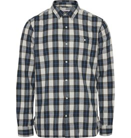 KnowledgeCotton Apparel Knowledge, Larch casual flannel, total eclipse, L