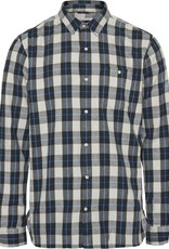 KnowledgeCotton Apparel Knowledge, Larch casual flannel, total eclipse, XL