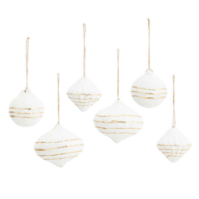 Madam Stoltz Madam Stoltz, Hanging paper pulp ornaments