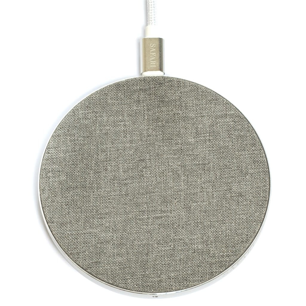 Safari Safari Selection, Wireless Charger, Circle Fabric, grey