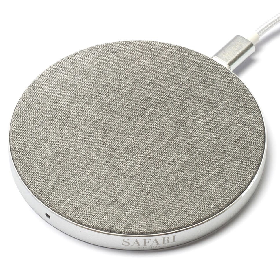 Safari Safari Selection, Wireless Charger, Circle Fabric, grey