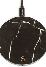 Safari Safari Selection, Wireless Charger, Circle Marble, black marquina