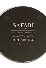 Safari Safari Selection, Wireless Charger, Circle Marble, black marquina