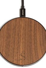 Safari Safari Selection, Wireless Charger, Circle Wood, walnut