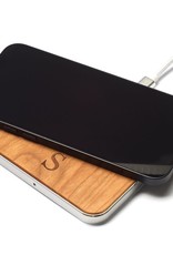 Safari Safari Selection, Wireless Charger, Square Wood, cherry