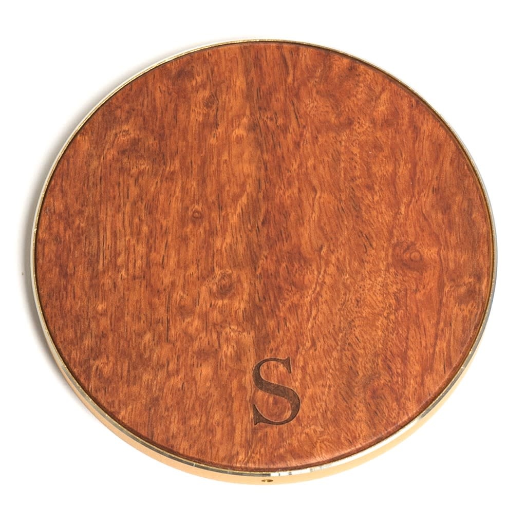 Safari Safari Selection, Wireless Charger, Circle Wood, rosewood