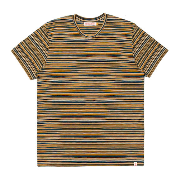 RVLT RVLT, 1224 Regular T-Shirt, brown, XL