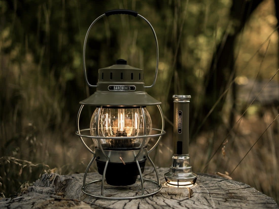 Barebones Barebones, Railroad Lantern, olive drab