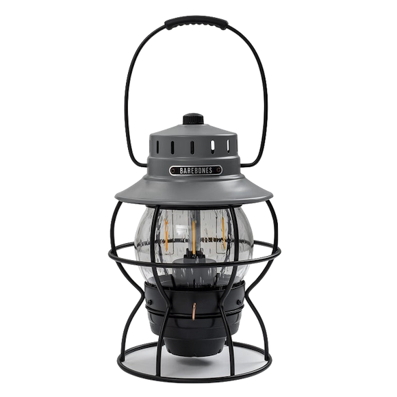 Barebones Barebones, Railroad Lantern, slate grey