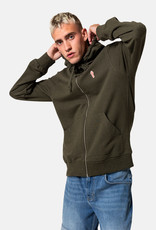 RVLT RVLT, 2057 Zip Hoodie, army-mel, XL