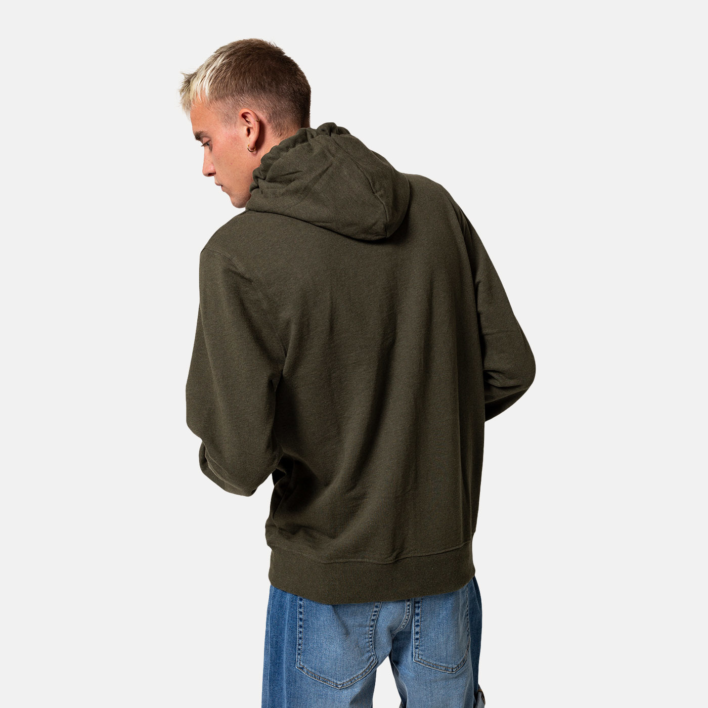 RVLT RVLT, 2057 Zip Hoodie, army-mel, XL