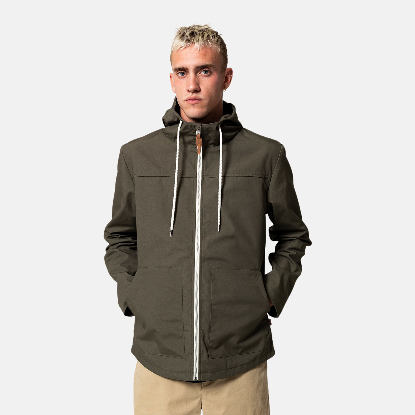 RVLT RVLT, 7351 X Hooded Jacket, army, L