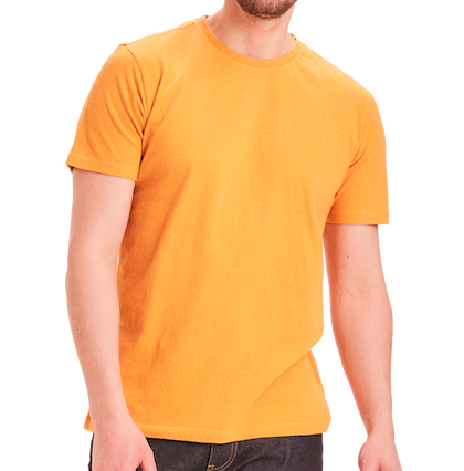 KnowledgeCotton Apparel KnowledgeCotton, Basic Tee, inca gold mel., XL