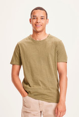 KnowledgeCotton Apparel KnowledgeCotton, Alder Striped Tee, sage, XL