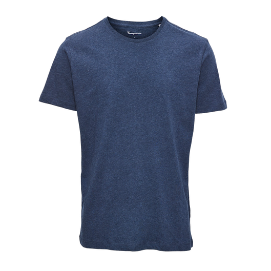 KnowledgeCotton Apparel KnowledgeCotton, Basic Tee, insigna blue mel., S