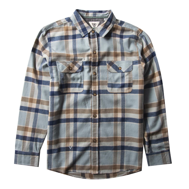 Vissla Vissla, Central Coast LS Flannel, seaside, XL