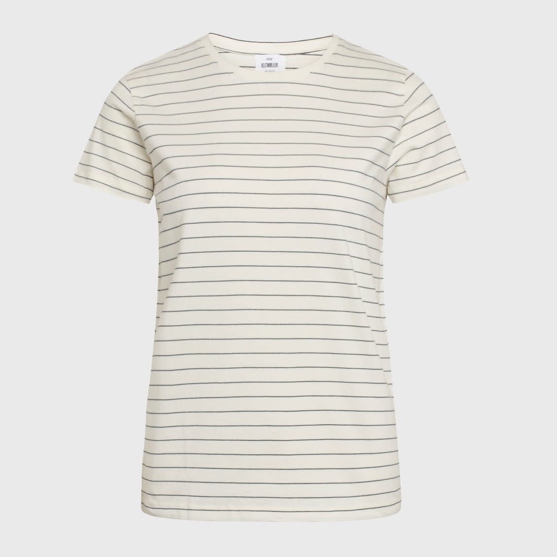 Klitmøller Klitmøller, Trine Tee, cream/navy, M