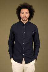 Wemoto Wemoto, Twain Seersucker, black-navy blue, L