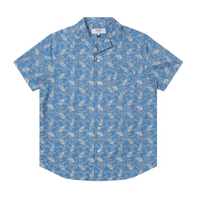 Wemoto Wemoto, Robinson Camp Shirt, blue, XL