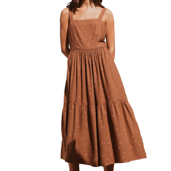 Skunkfunk Skfk, Izare Dress, buiak brown, M (40)