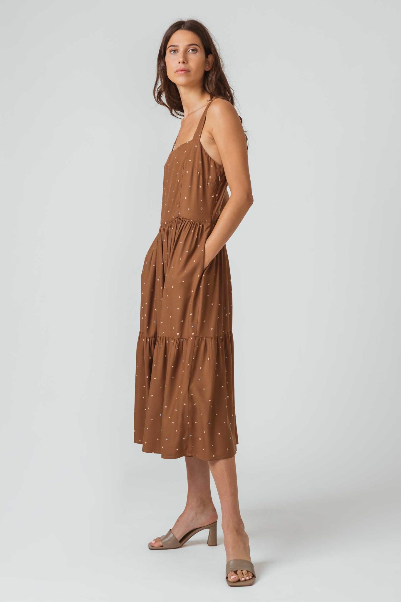 Skunkfunk Skfk, Izare Dress, buiak brown, M (40)