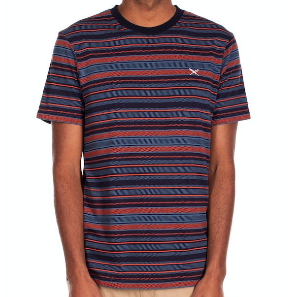 Iriedaily Iriedaily, Ethnotic Tee, navy orange, M