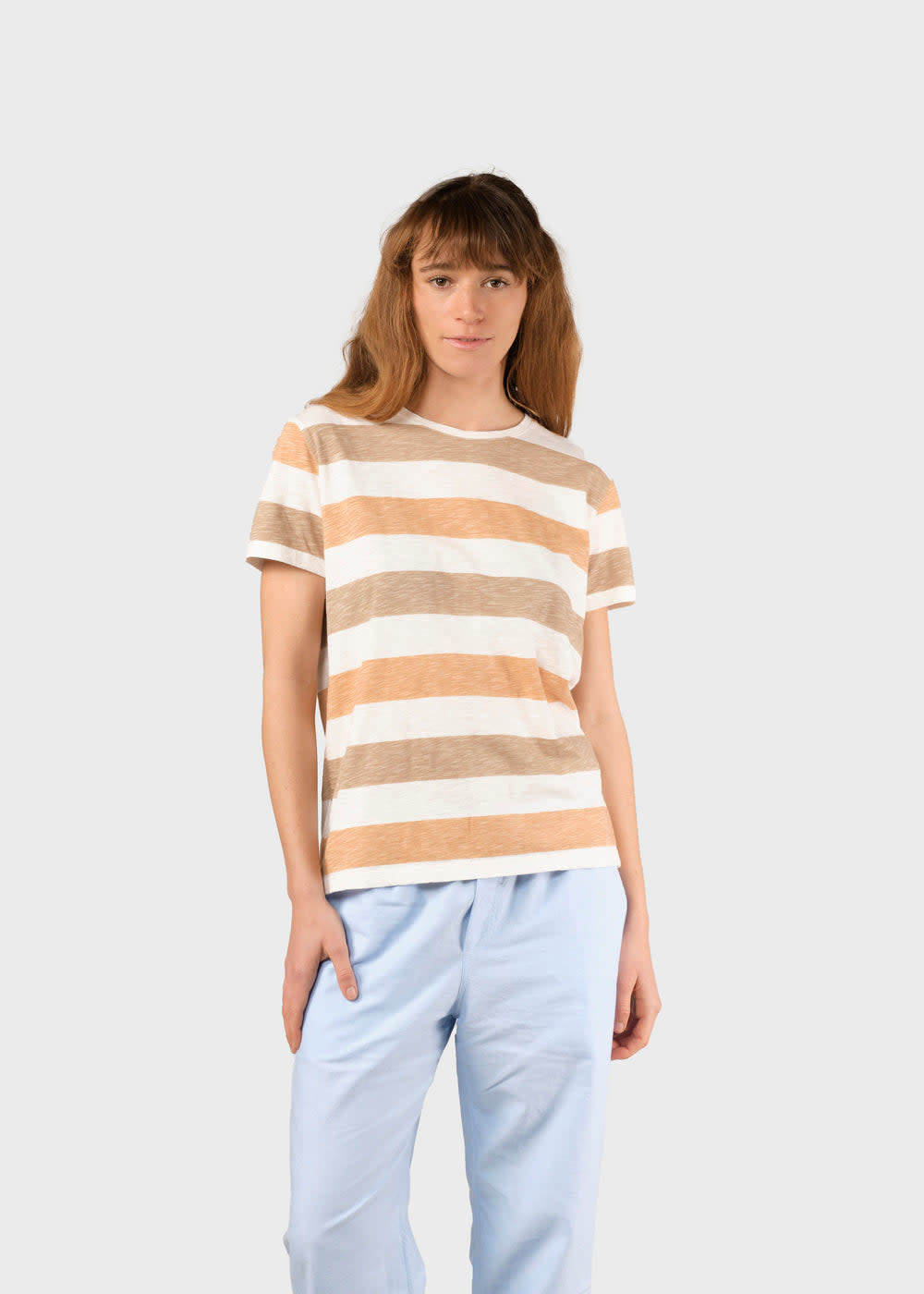 Klitmøller Klitmøller, Tabita Tee, cream/sand/oak, M