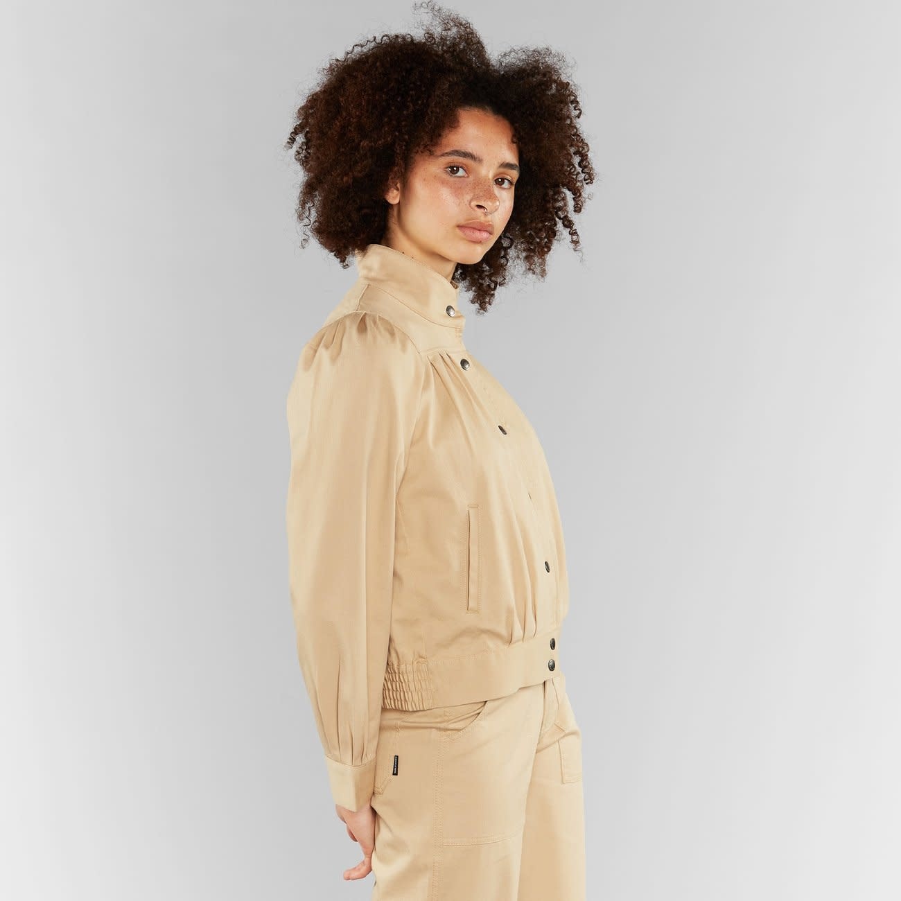 Dedicated Dedicated, Ljungby Jacket, beige, XS