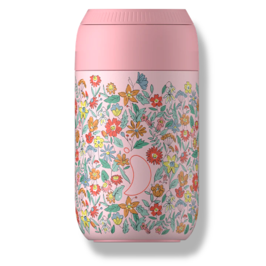Chilly's Chilly's Bottles, Coffee Cup Summer Springs, blush pink, 340ml