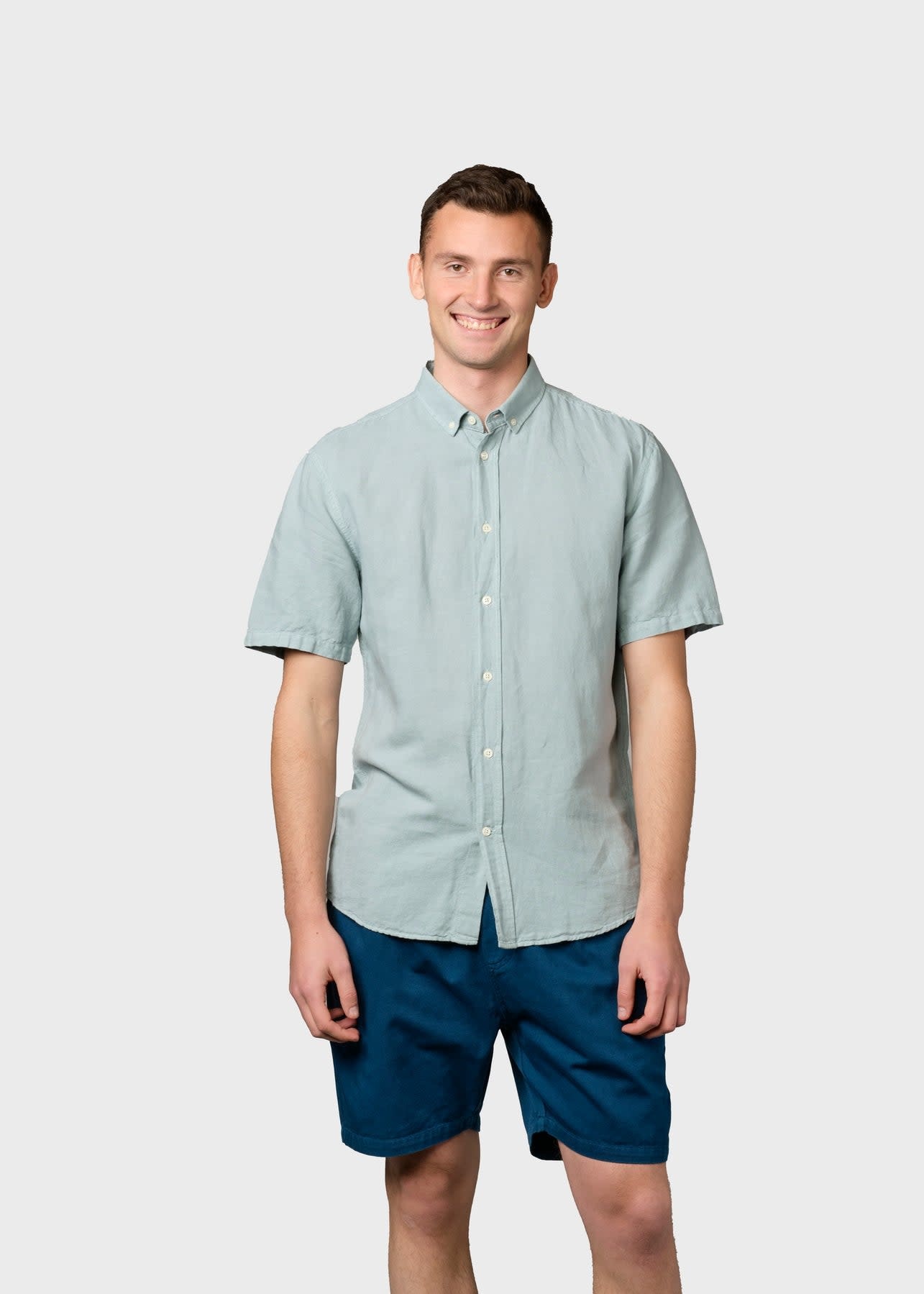 Klitmøller Klitmøller, Mikkel Shirt, salvie, L