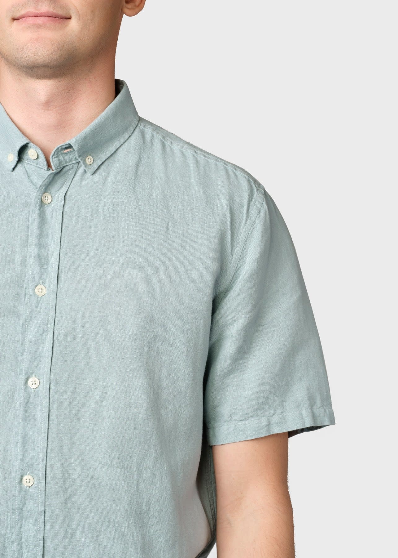 Klitmøller Klitmøller, Mikkel Shirt, salvie, L